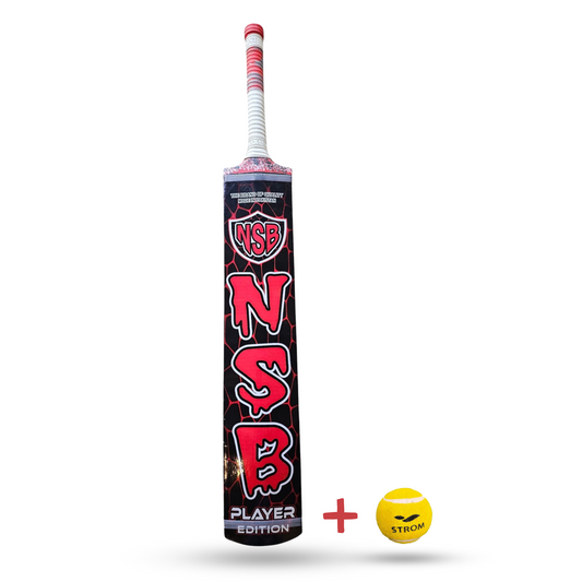 NSB Player Edition Coconut Cricket Bat - For Tape Ball Cricket