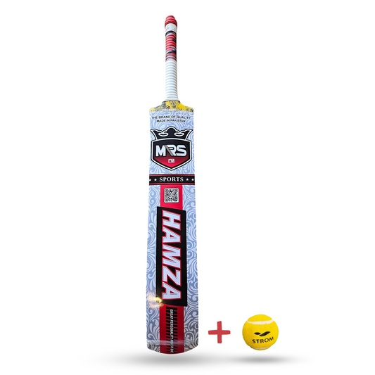 MRS Sports Hamza Coconut Cricket Bat - For Tape Ball Enthusiasts