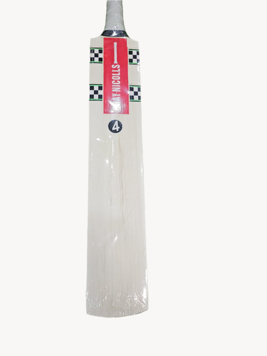 Kids Hard Ball Bat white Kashmier Willow