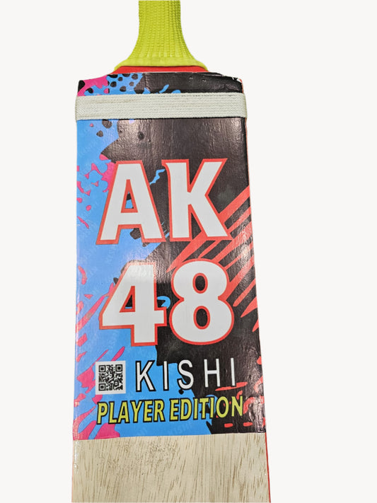 Tape ball bat AK 48 Kishi 100% coconut