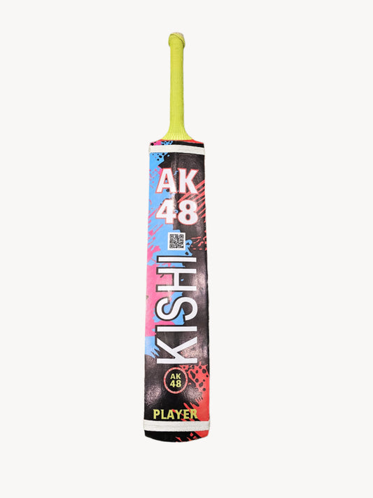 Tape ball bat AK 48 Kishi 100% coconut