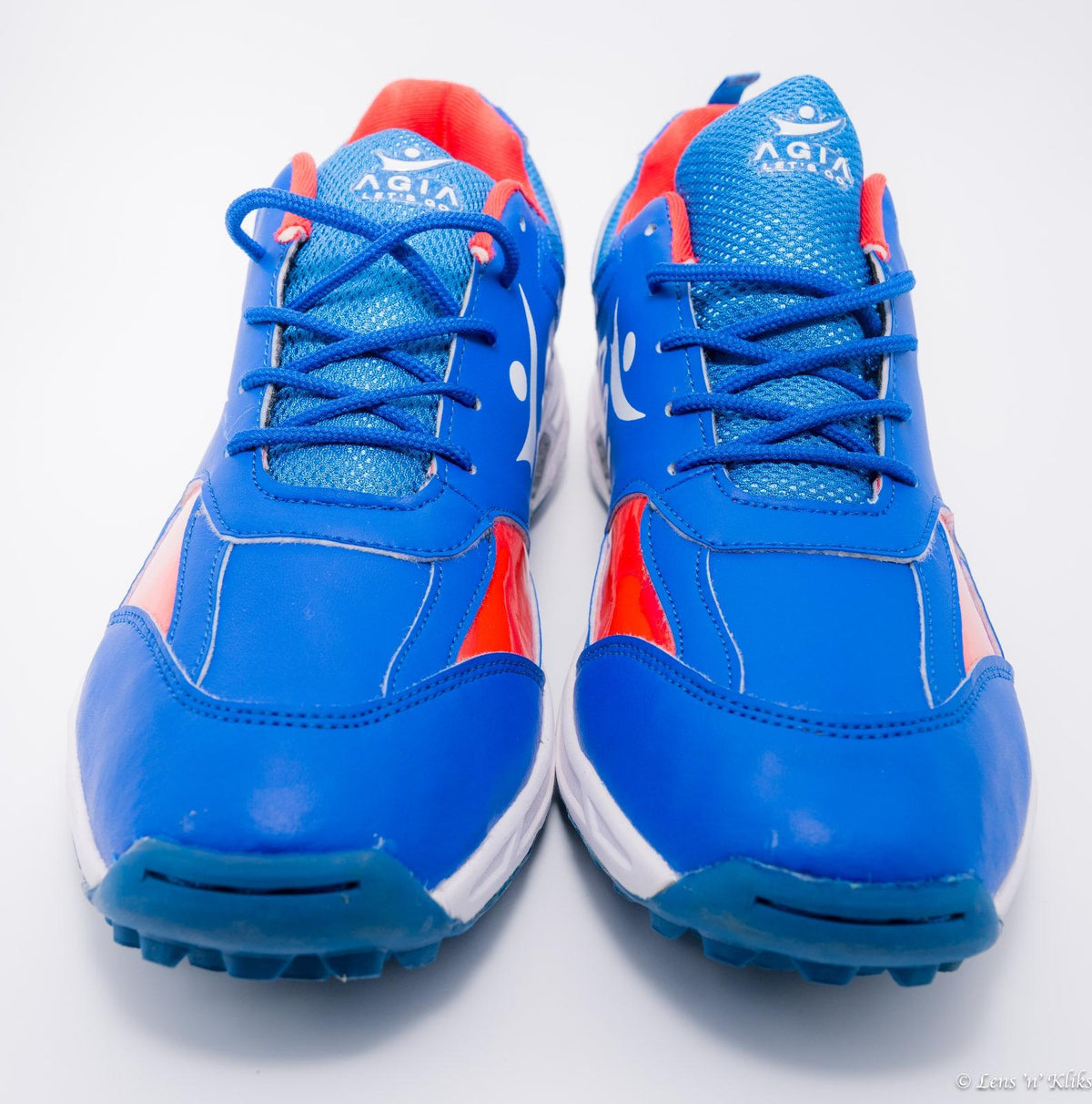 Shoes ProPace - Cricket Shoes for Kids / Youth / Men - Blue and Red