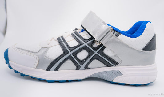 Shoes DashFlex - Cricket Shoes for Kids / Youth / Men - White & Blue