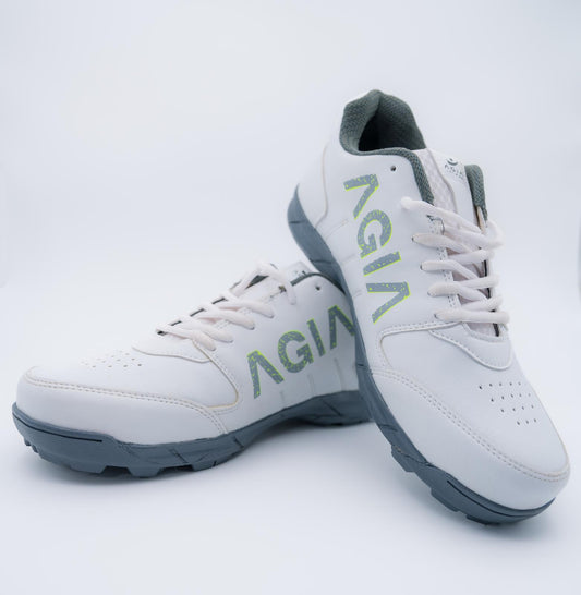 Shoes - Cricket Shoes for Kids / Youth / Men - Grey - White