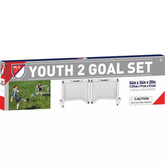 Franklin 3 ft x 4.5 ft MLS Youth Soccer Goal 2 Pack
