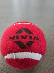 Nivia Hard Tennis Ball – Heavy-Duty Tape Ball Cricket Ball (Red Edition)