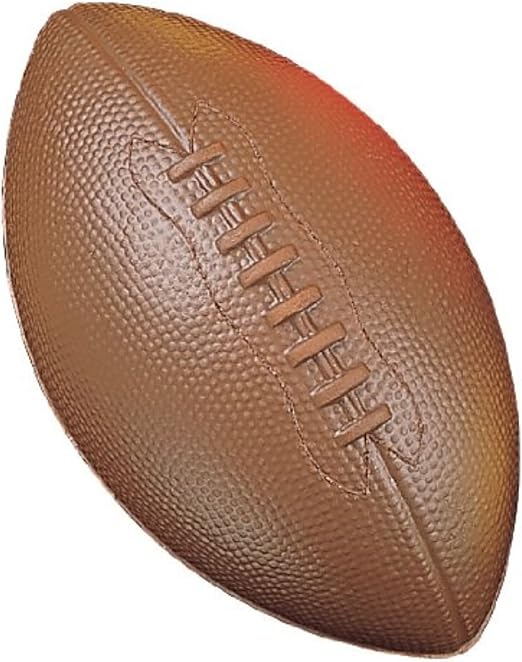 Brown Football with High Density Coated Foam