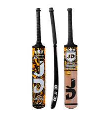 JD Sports Diamond Edition Coconut Wood Cricket Bat – Power-Built for Tape Ball Cricket