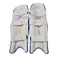 Cricket Sport Shop Premium Blue Batting Pads – Lightweight Protection for Tape & Hard Ball Cricket