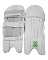 CA Pro Batting Pads – Lightweight Professional Cricket Leg Guards (White Edition)