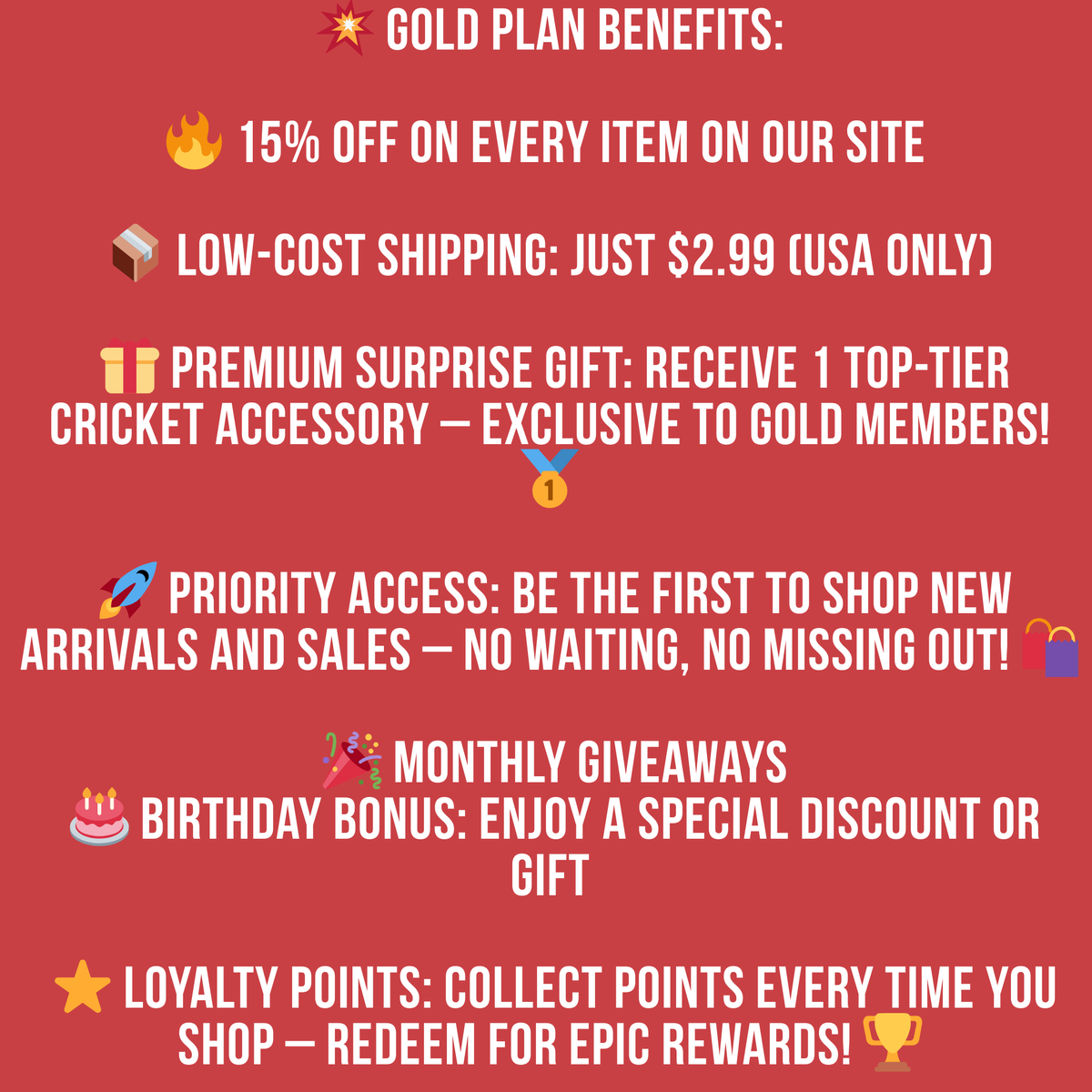 Subscription Plan 102 - Gold Plan