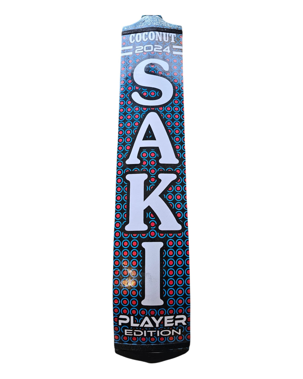 SAKI Player Edition 2024 Coconut Cricket Bat - Precision and Power for Tape Ball Cricket